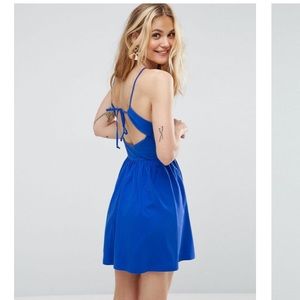 NWT Asos Mini Strappy Skater Sundress